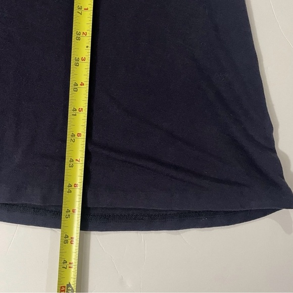 Ralph Lauren LRL Women’s XL Navy Shirt Dress Belted Button Front Midi - Picture 5 of 6